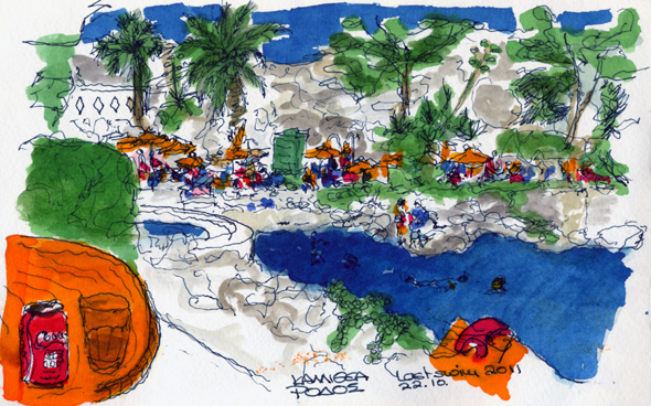 sketch rhodes kallithea