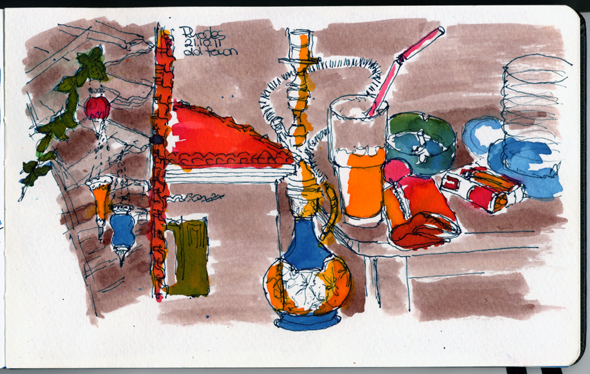 sketch rhodes nargile